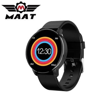 

MAAT Smart Watch R5 Full Screen Touch Fashion SmartWatch Heart Rate Monitoring Weather Forecast Music Control Waterproof