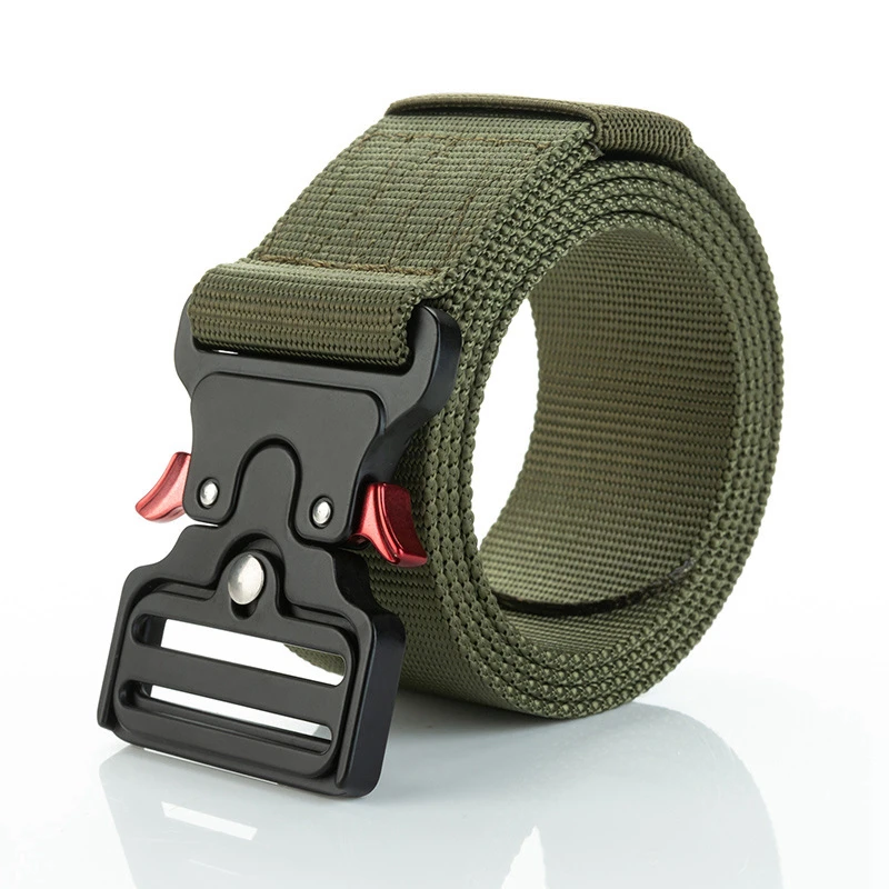 Ceinture tactique pour hommes, 50mm de large, plate-forme robuste à dégagement rapide, ceintures en jean pour hommes, ceintures de styliste, ceintures de mode ceinture femme ceinture homme jeans belt