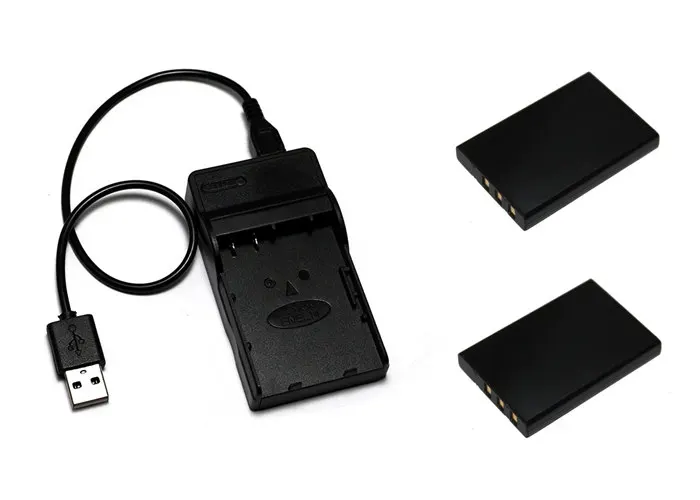 Li-20B Li20B KLIC-5000 KLIC5000 батарея+ USB зарядное устройство для Olympus Camedia AZ-1, AZ-2 Zoom, AZ2, цифровая модель 2004