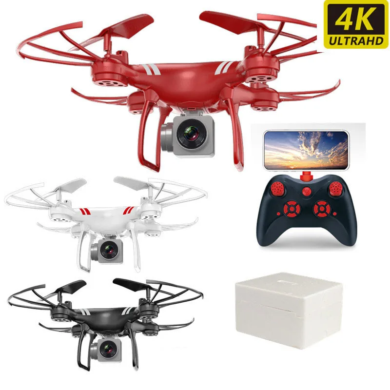 Складной Дрон Профессиональный с HD камерой 4 K/1080 P селфи WiFi FPV широкоугольный