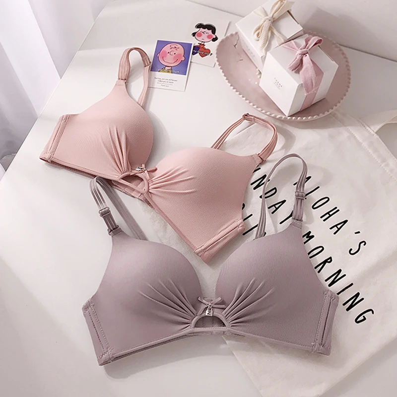 Roseheart женские модные фиолетовые розовые сексуальные бюстгальтеры беспроводные