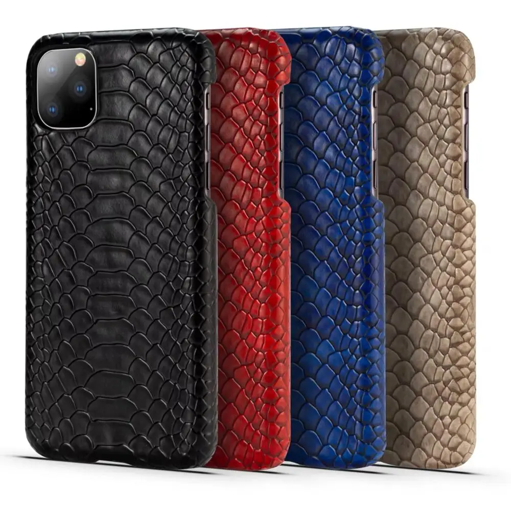 Crocodile pattern TPU for iPhone 11 11Pro 11Promax phone back cover texture is very good for iPhone 6 6s 7 8 plus phone case