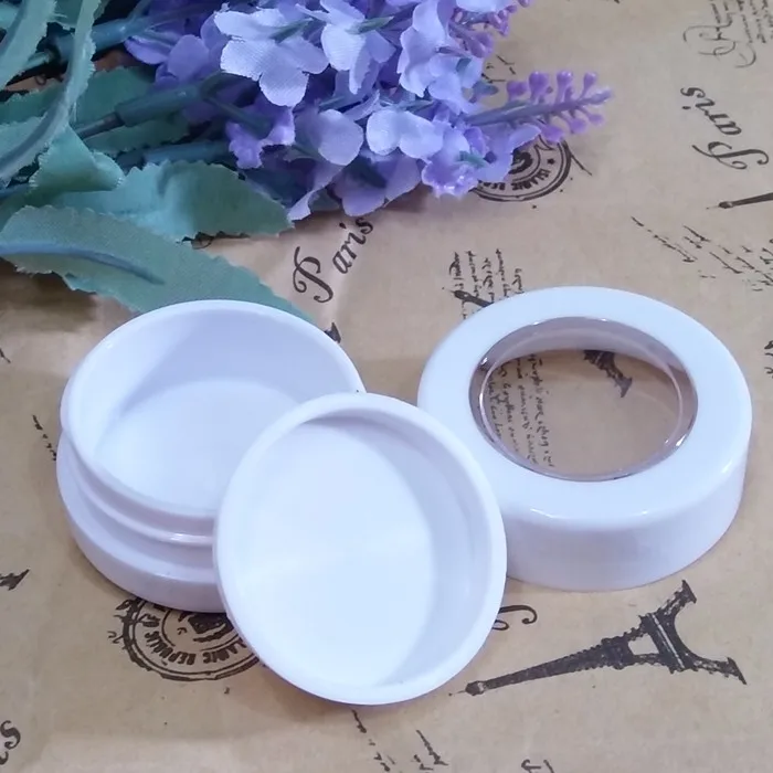 Пластиковый контейнер для теней век 2 мл|jar brush|packaging tagpackaging engineer |