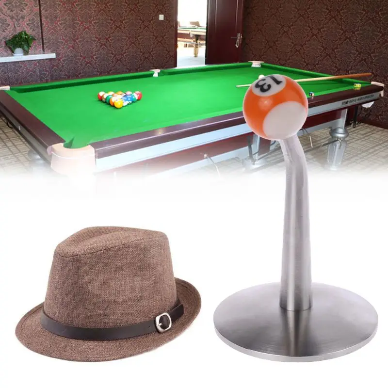 

Billiard Pool Table Hook Self Sticker Cloth Hat Rack with Screw Kit Set Cue Accessories