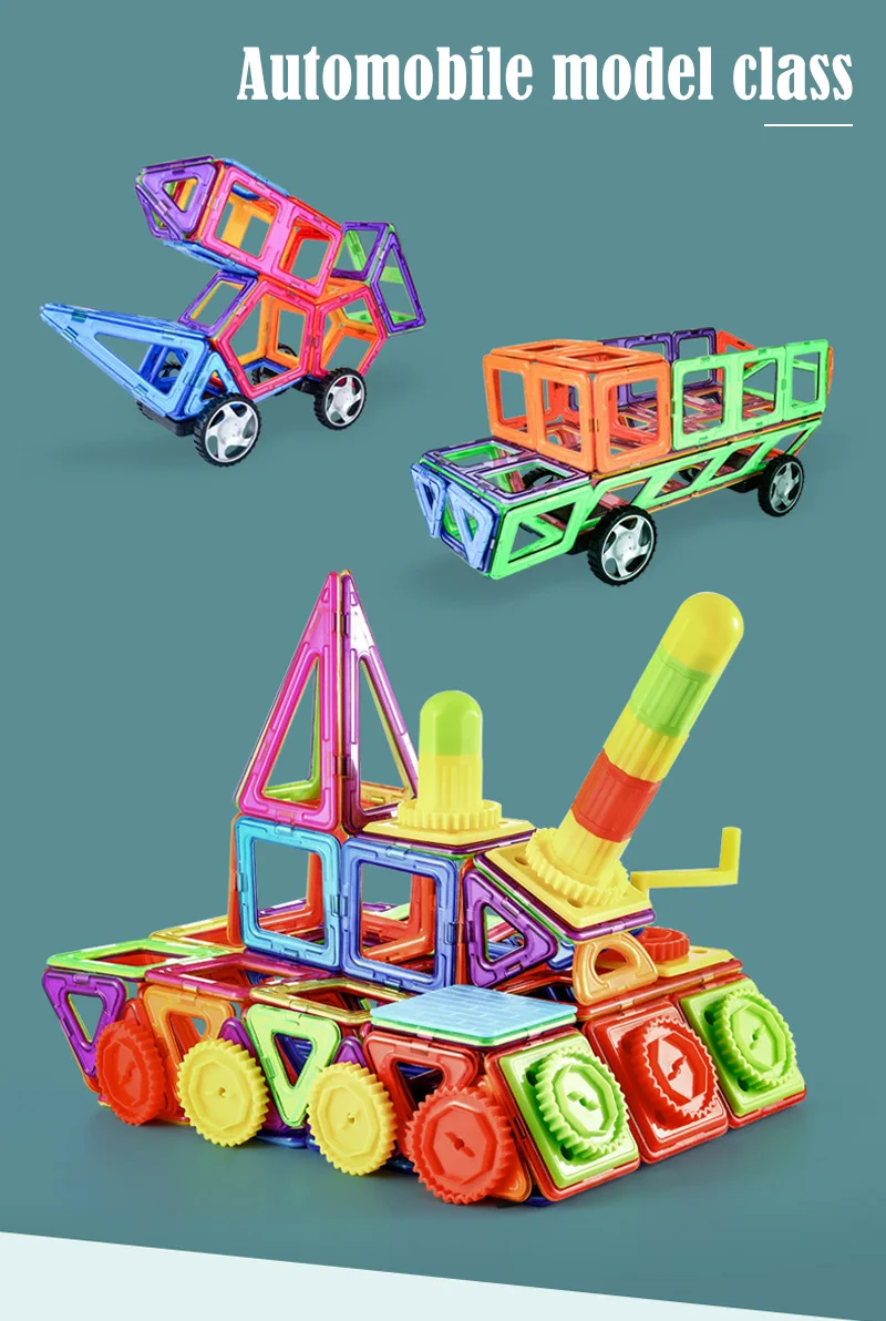 magnetic building set