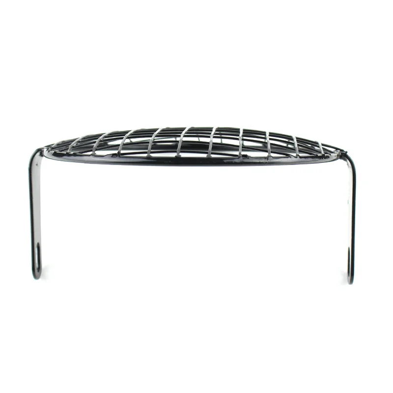 Grille De Protection Pour Phare De Moto - Diamètre 16,5 Cm, Métal Noir, Style Vintage - Protection Contre Les Chocs Et Les Débris - 13