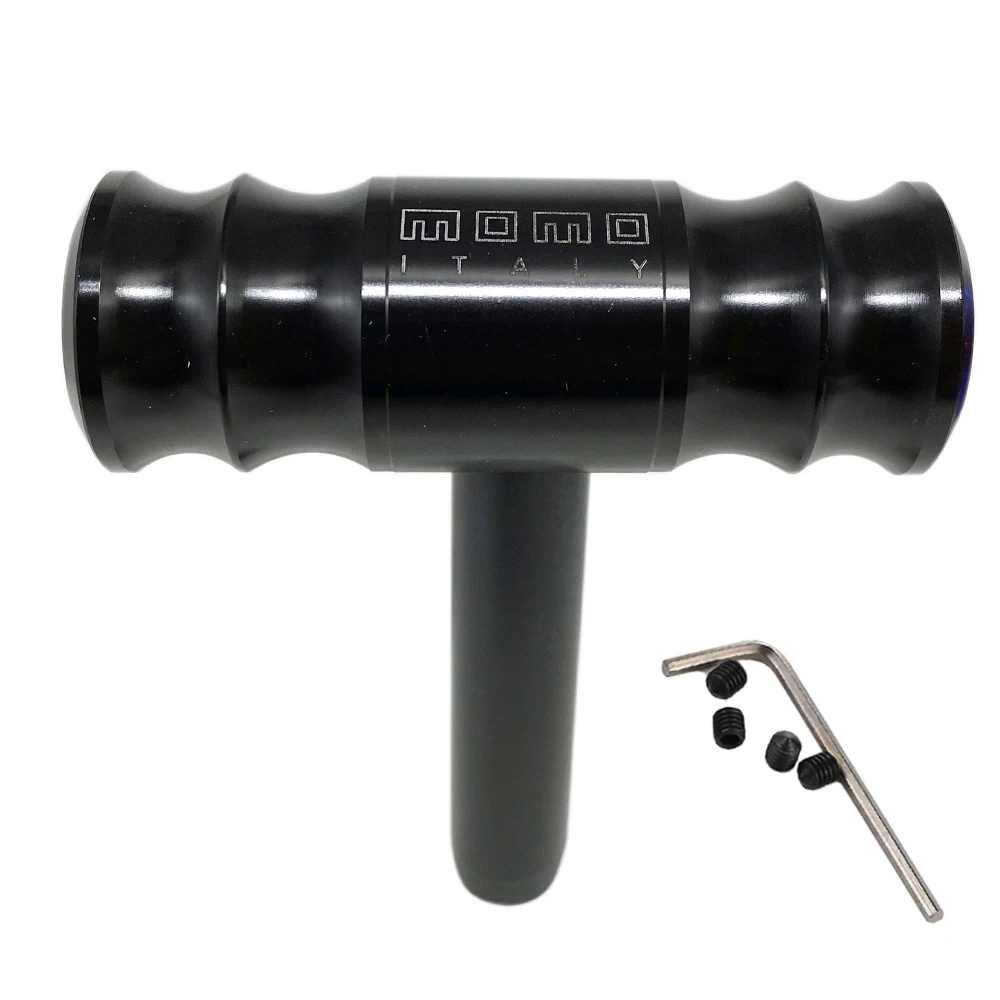 

MOMO Racing Billet Aluminum T-handle Shift Knob Unviersal Joystick Gear Shifter Lever