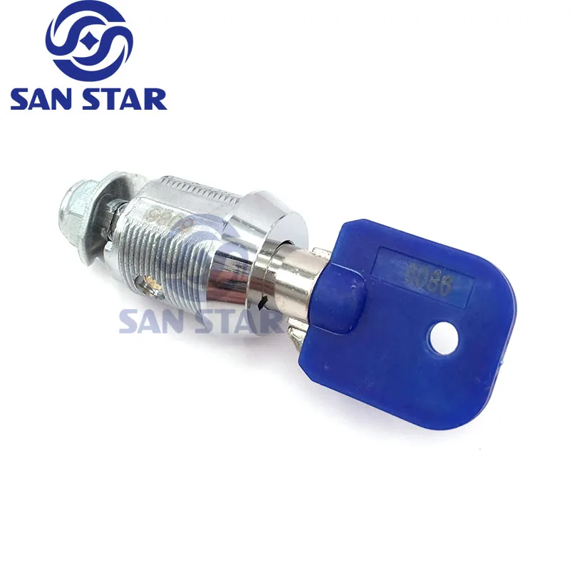 아케이드 게임 캐비닛 클로 칵테일 기계 자동 판매기 도어에 대 한 19mm 아연 합금 캠 잠금 장치, 동일한 키 잠금 장치, 10 개