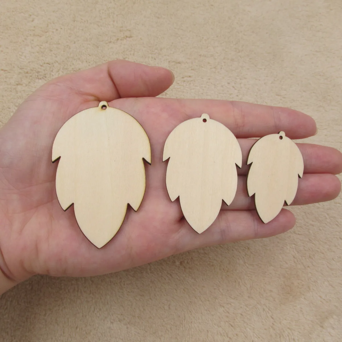 Laser Cut Wood Blanks,Wood Cutouts for Earrings,Blank Wooden