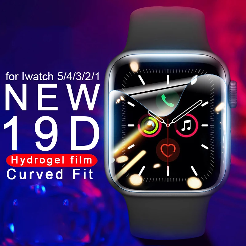 Hydrogel Film Full Screen Protector For Apple Watch Series Se 6 5 4 2