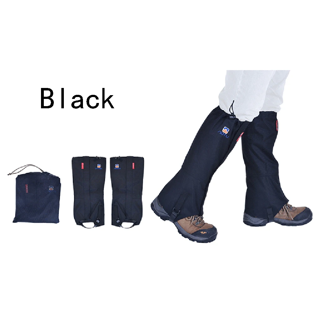 1Pcs Outdoor Waterproof Foot Cover Adjustable Unisex Ultra Light Snow Cover Sandbag Outdoor Sportswear Hiking Hiking Accessories