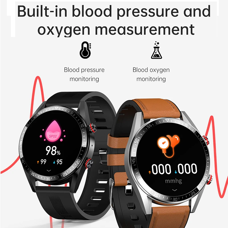 454*454 AMOLED screen smart watch Always display the time bluetooth call local music smartwatch for men Android TWS earphones