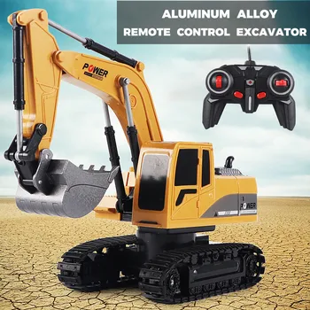

Remote Control Car 2020Top New 1:24 RC Car 5/6 Channel Full Function Remote Control Excavator Toy Gift Car Toy Des Jouets