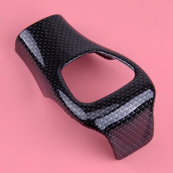 

Carbon Fiber Black Inner Gear Lever Shift Knob Cover Trim Protective Sticker fit for Jeep Renegade 2015 2016 2017 2018 2019 2020
