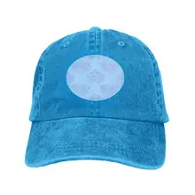 Унисекс Регулируемая плоская шляпа бейсболки be My Flying Hearts дух любви ткань с орнаментом веб-страница wal Blue