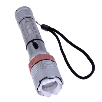 

Portable Rechargeable Flashlights Zoomable Super Bright Light for Camping Backpacking Hunting
