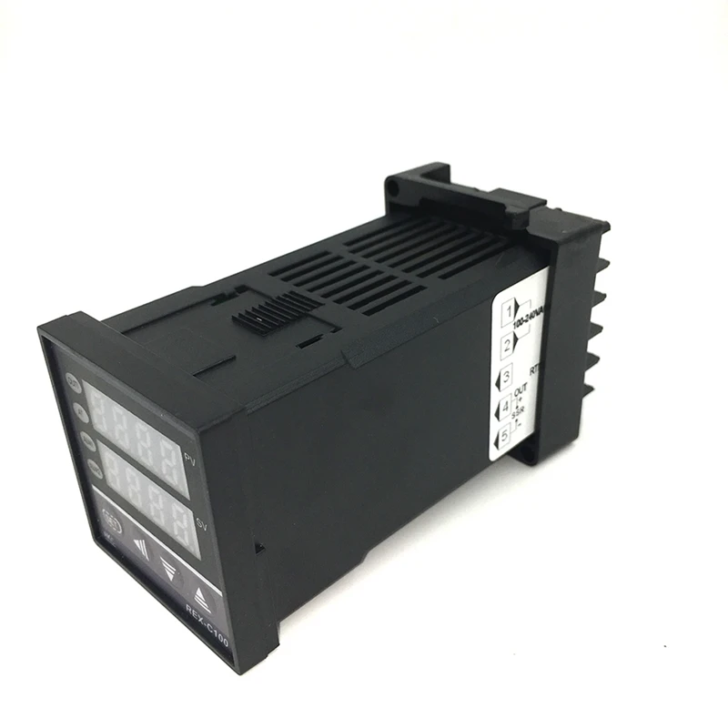 GTBL Rex-C100 цифровой Pid регулятор температуры Термостат SSR выход+ Max.40A SSR реле+ K термопары зонд высокое качество R