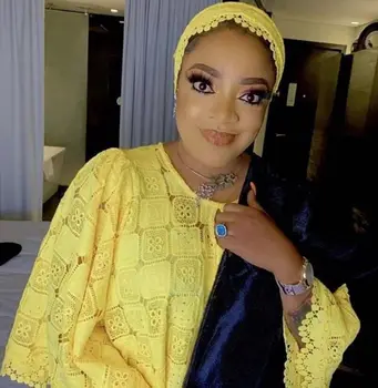 

New African cord Lace Fabric Latest Embroidery Nigerian Lace fabric water souble lace african lace fabric for party Dress