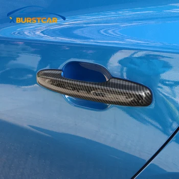 

4 Pcs/set Car Door Handle Protection Cover Fit for Ford Focus 2019 2020 Accessories Exterior Door Handles Cover Trim Sticker