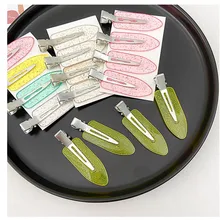 

4Pcs/Set Non-Marking Hairpin Makeup Setting Duckbill Clip For Women Japanese And Korean New Hair Accessories