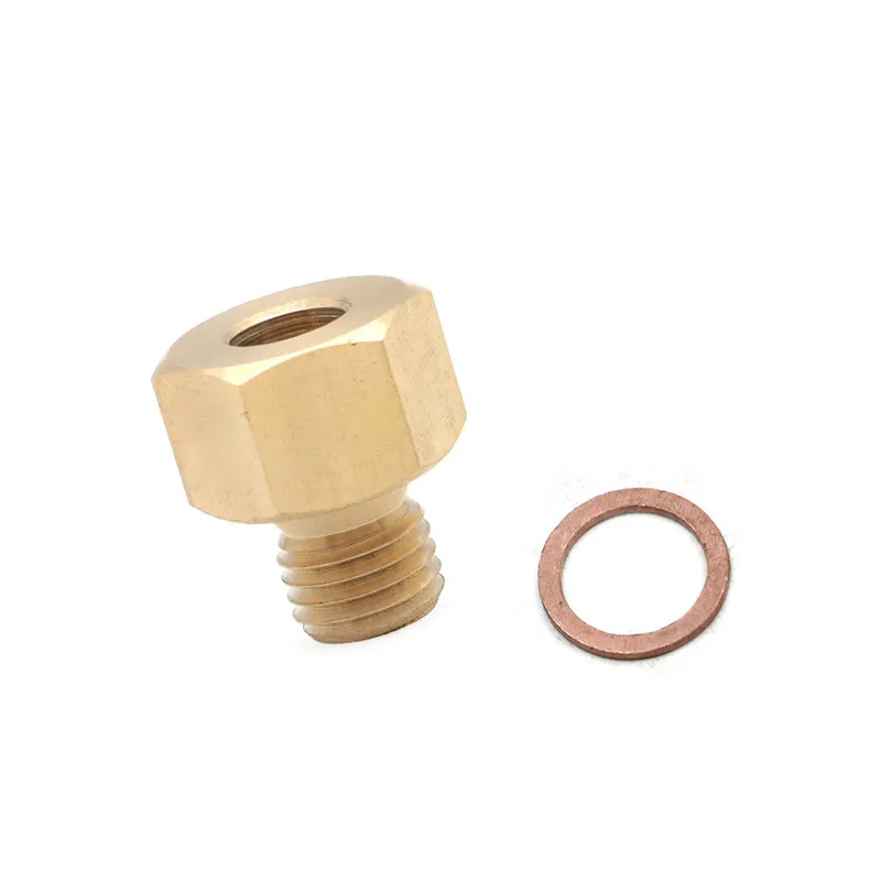 4an Male Gauge Adapter 1//8in NPT Female to