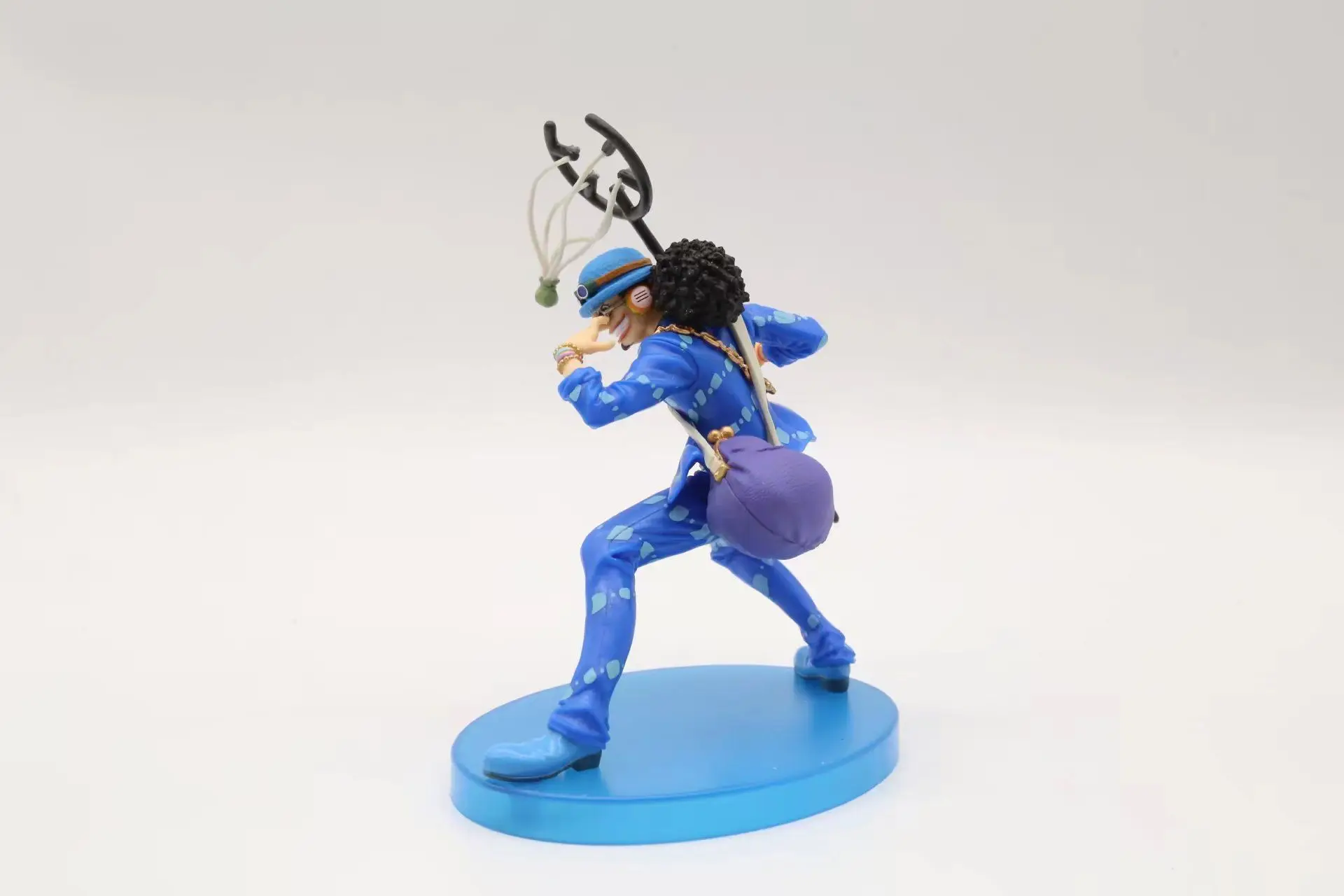 11 см аниме ONE PIECE luffy zoro Usopp 20 я годовщина синий одежда Ver. ПВХ экшн фигурка Модель