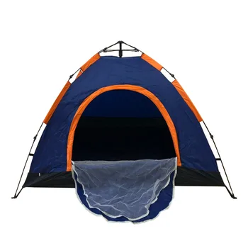 

Outdoor Penumatic Spring Automatic Tent Camping 3-4 People Quickly Open New Water Resistant Sun-resistant Open Country Camping E