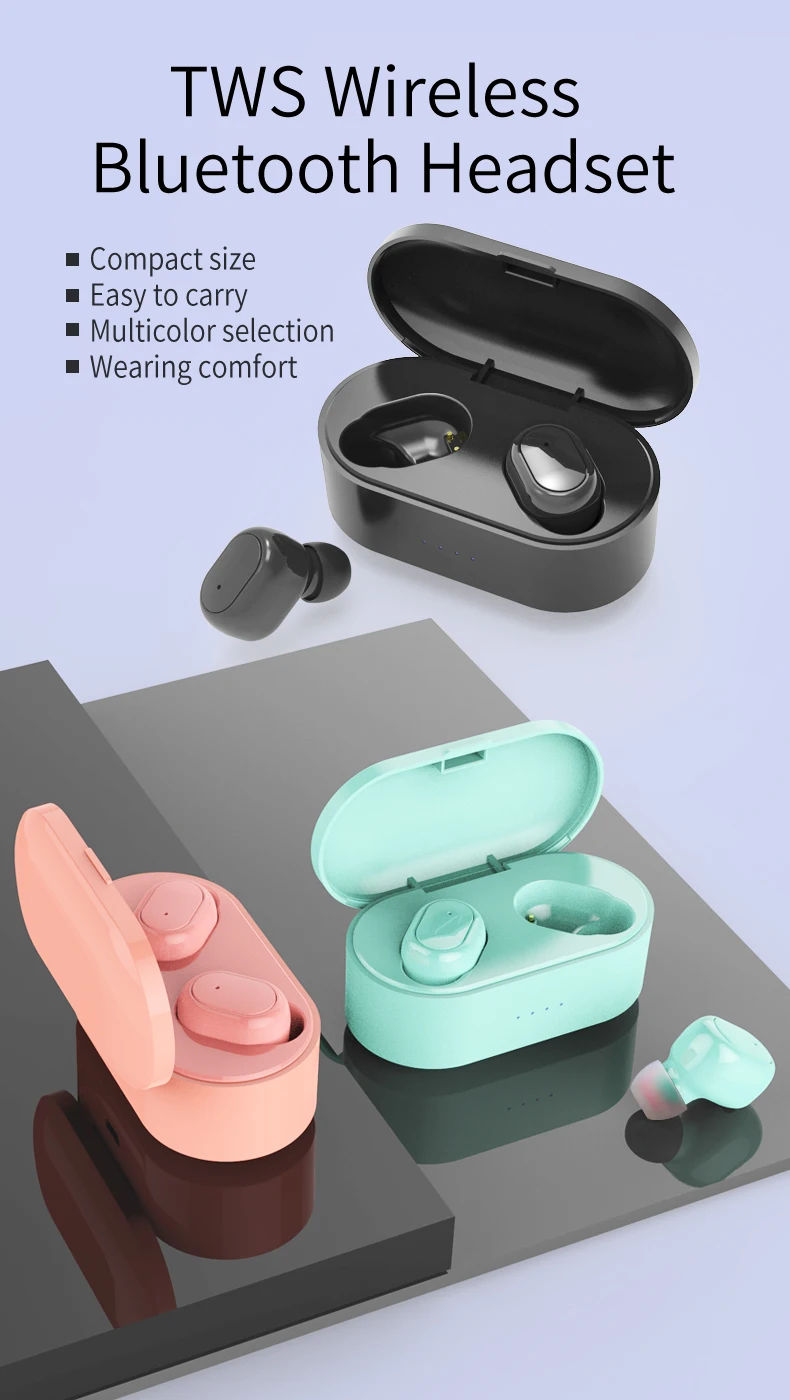 TWS 5,0, беспроводные Bluetooth наушники, стерео спортивные наушники для iPhone, huawei, мобильный телефон, Bluetooth гарнитура, наушники, наушники