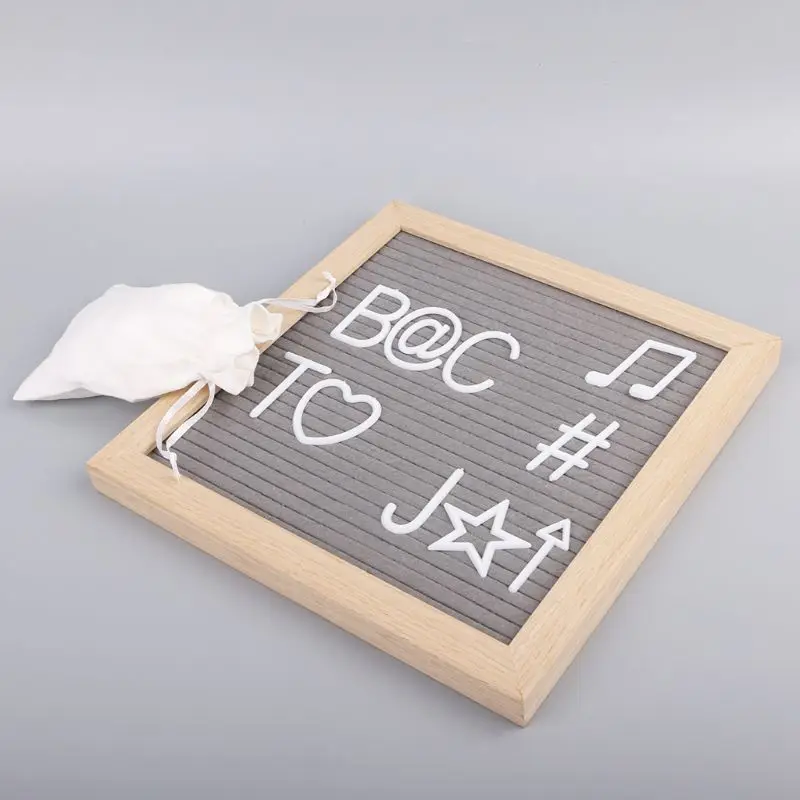 Characters For Felt Letter Board 200 Piece Numbers For Changeable Letter Board images - 6