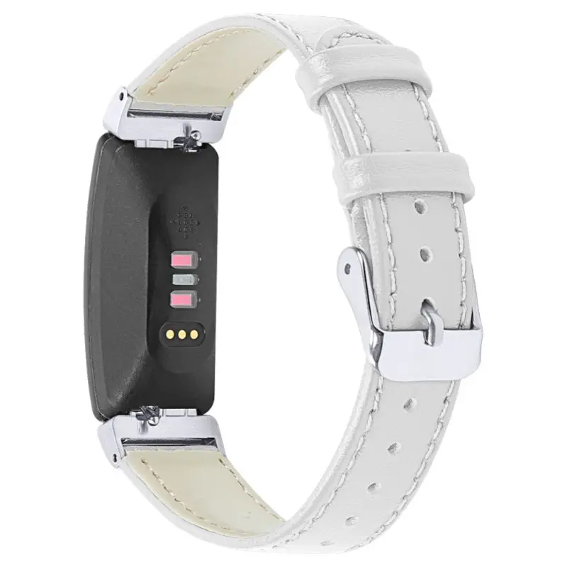 Совместимость для Fitbit вдохновить& для Fitbit Inspire HR ремень кожаный ремешок Регулируемый замена аксессуары, ремни