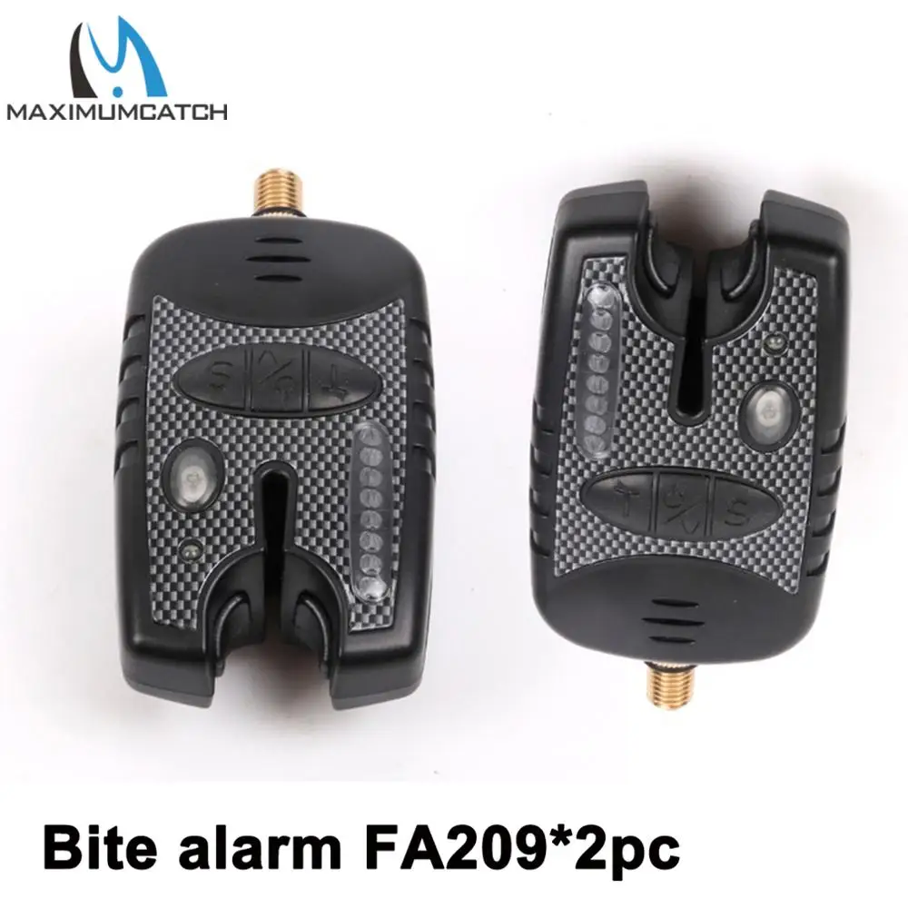 Беспроводная сигнализация клева Maximumcatch для ловли карпа набор с чехлом