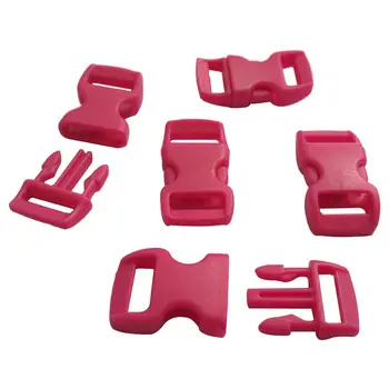 

5 pieces 11mm Wide Plastic Release Side Buckle for Luggage Boxes Backpack Strap 29 x 15 x 6mm / 1.14 inchx 0.6inch x 0.24 inch