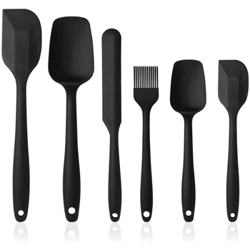 

Silicone Spatula Set,Silicone Cooking Set Including Brush, Spoon, Spatula,Silicone Spatula for Cooking Baking