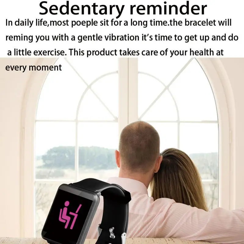 2020new Smart Bracelet Fitness Sport Heart Rate Tracker Waterproof Color Screen Pedometer Tracker Bluetooth Smart Wristband+BOX