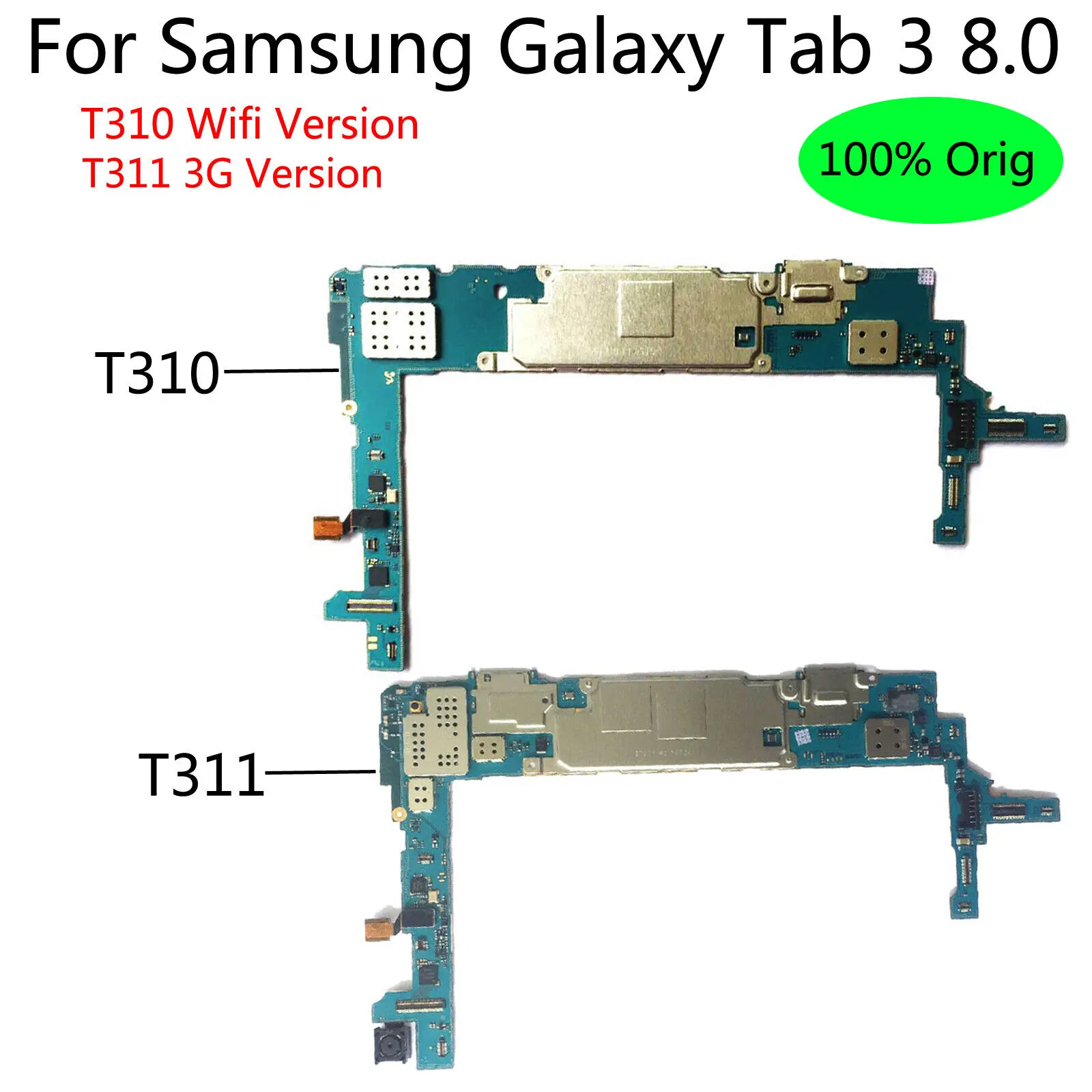 

Оригинальная материнская плата для Samsung Galaxy Tab 3 8,0 T310 T311 3G + WIFI