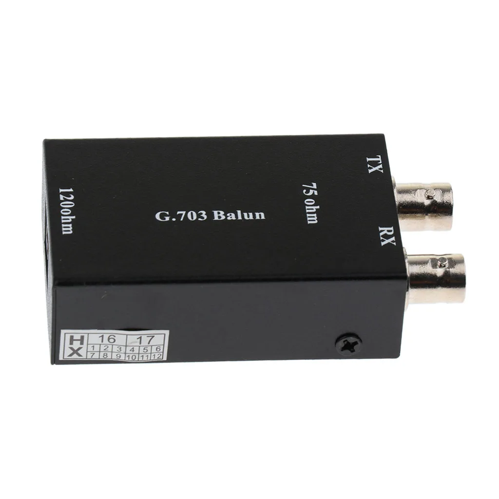 BNC Coax to RJ45 Ethernet Converter Adapter Video Baluns Data Transmission