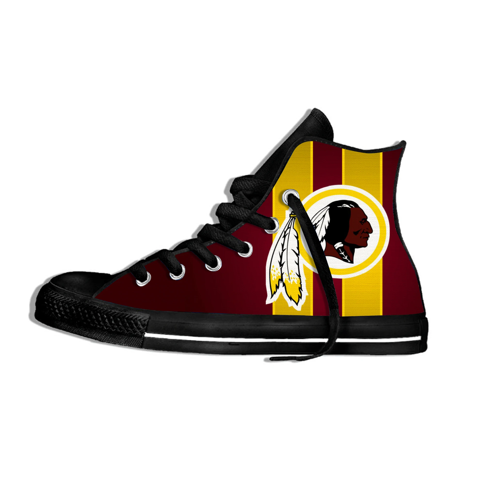 Redskins/легкая обувь для отдыха с высоким берцем; Мужская и женская повседневная обувь для фанатов футбола в стиле «тона»; парусиновые дышащие кроссовки на плоской подошве
