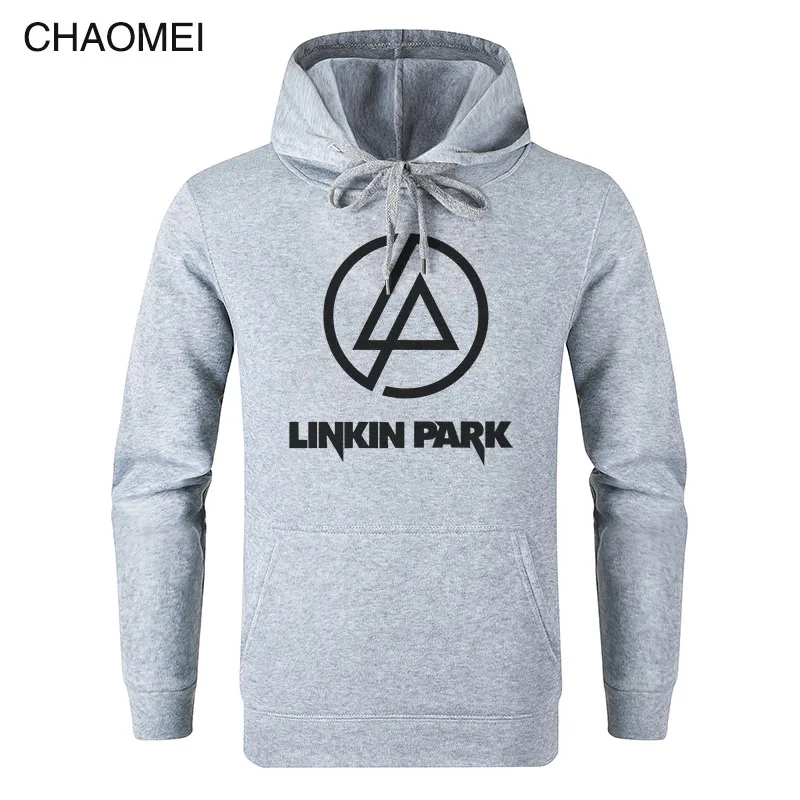 Мужские толстовки в новом стиле Linkin Park, толстовки в стиле хип-хоп Lincoln Rock, Мужская теплая флисовая толстовка с длинным рукавом, модная повседневная толстовка C104