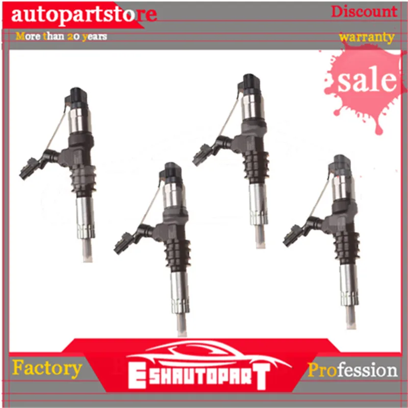 [Набор из 4 шт.] для Mitsubishi 6M60 Fuso Ремонт Замена автомобиля Common Rail Инжектор ME302143 095000-5450 0950005450 095000 5450