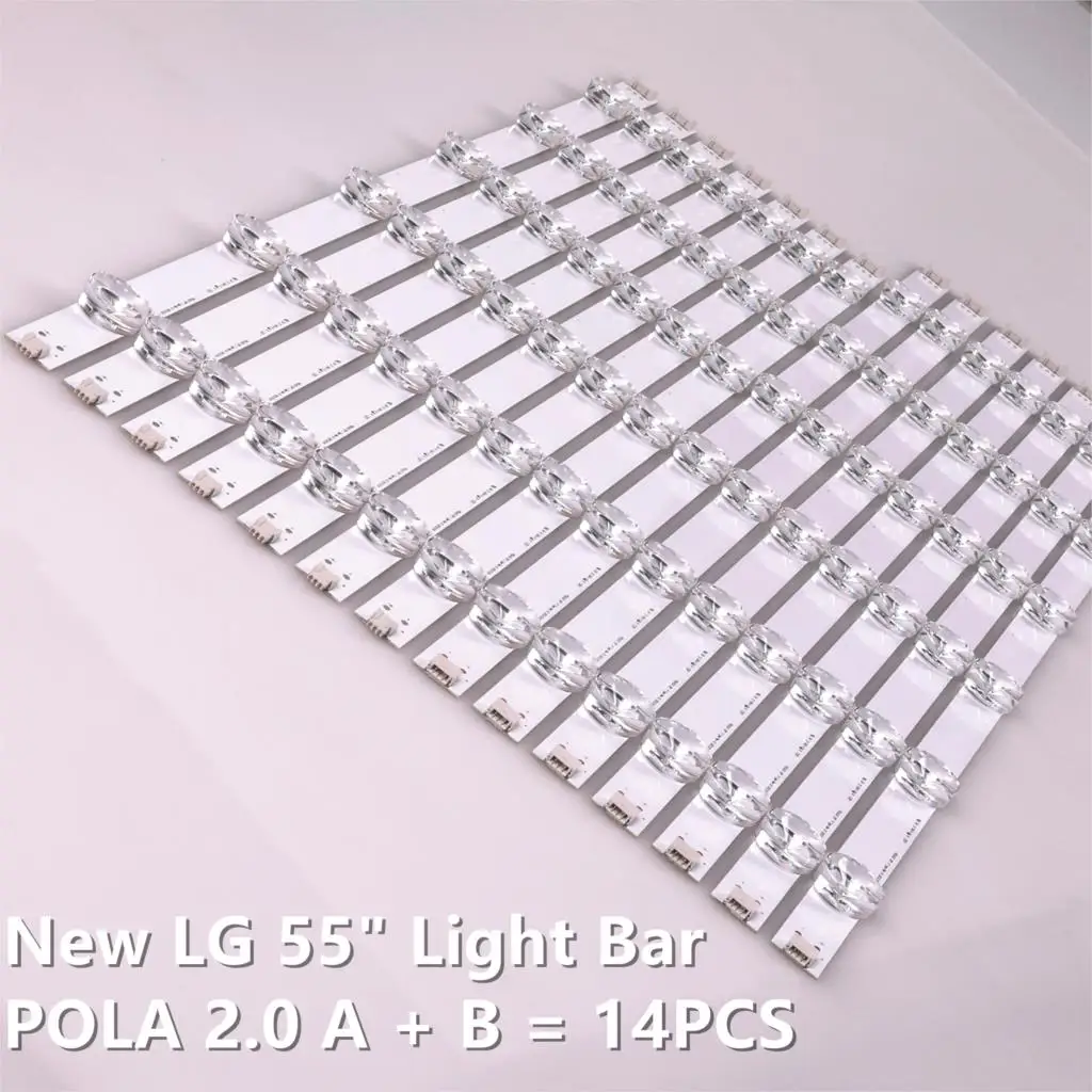Светодиодная лента для подсветки LG LA62M55T120V12 55LN5400 55LN6200 55LN5600 55LN5710 55LN5750 55LA6205 55LA6200