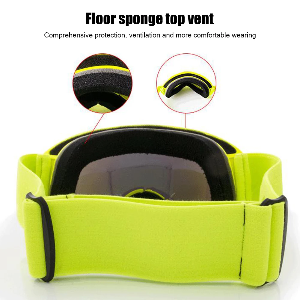 Masque - lunettes ski,lunettes de Ski,Double couche,Anti-buée et Anti