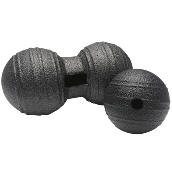 

1 Set of 2 Peanut Massage Balls Fitness Massage Yoga Ball Training Relaxation Fascia Ball Yoga Exercise Ball