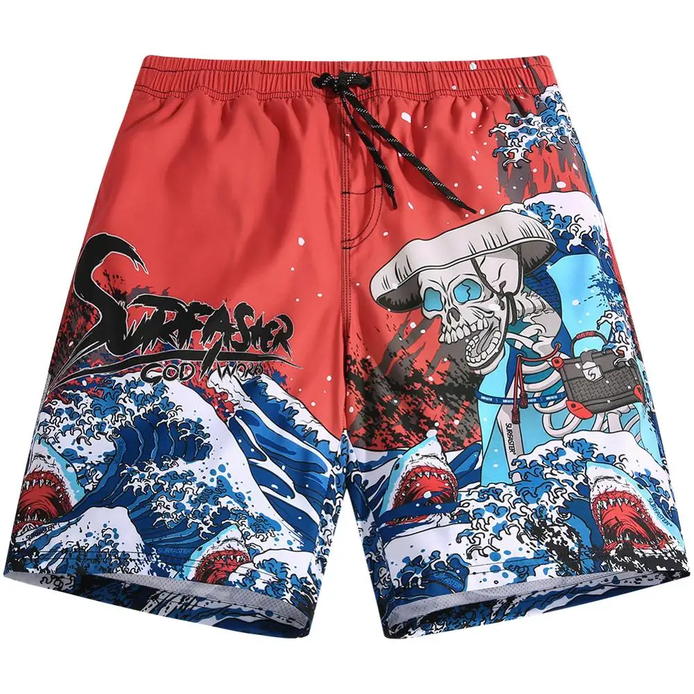 Surfaster мужские шорты Homme пляжные купальник короткие купальники быстросохнущие