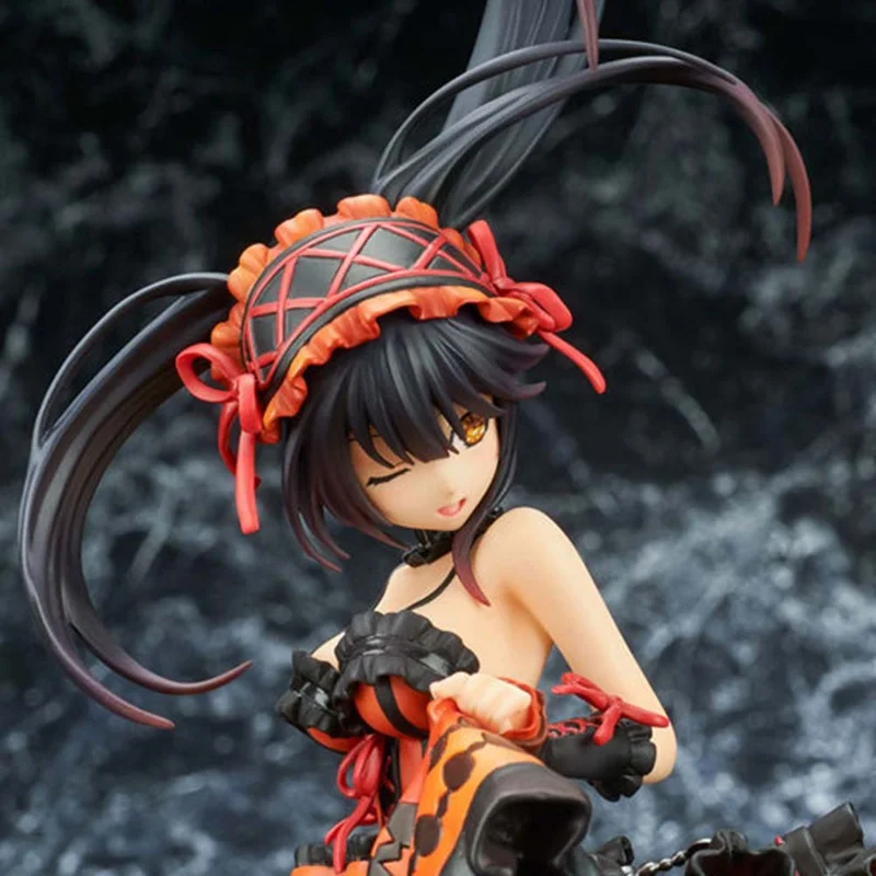 Японское аниме Дата Живая фигурка кошмар Tokisaki Kurumi 28 см сексуальная модель коллекция детский подарок фигурка кукла
