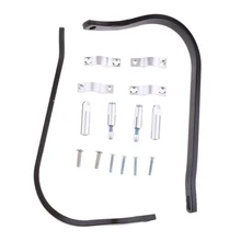 2 шт алюминиевая щетка для руля, защита для рук для мотоцикла