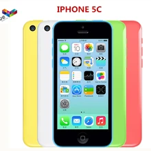 Apple iphone 5C 4," 8MP камера двухъядерный мобильный телефон 8 ГБ/16 ГБ/32 ГБ rom IOS WiFi gps WCDMA 3g разблокированный смартфон