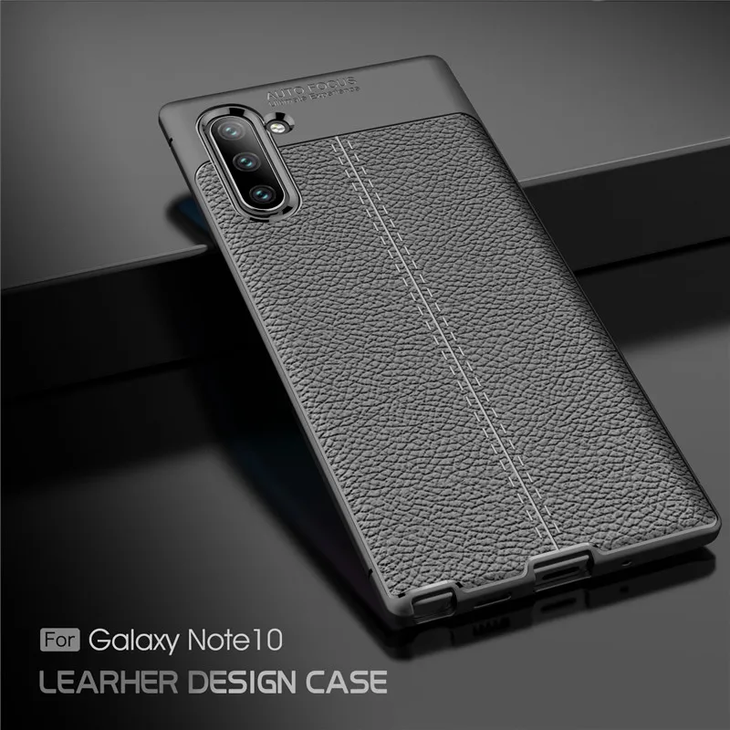 

For Samsung Galaxy Note 10 Silicone Rubber Phone Case Cover For Samsung Galaxy Note 10 Back Cover Phone Case Funda Note 10