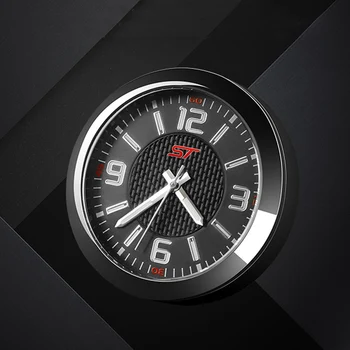 

Car Clock Ornaments Interior Auto Watch Automotive Dashboard Time Display Quartz clock Accessories for Ford