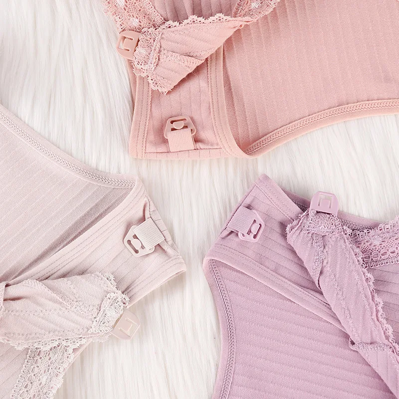 100KG Maternity Wear Nursing Tops Sleeveless Camisole Breastfeeding Clothes Pregnant Women Wireless Camis Tank Top With Bra