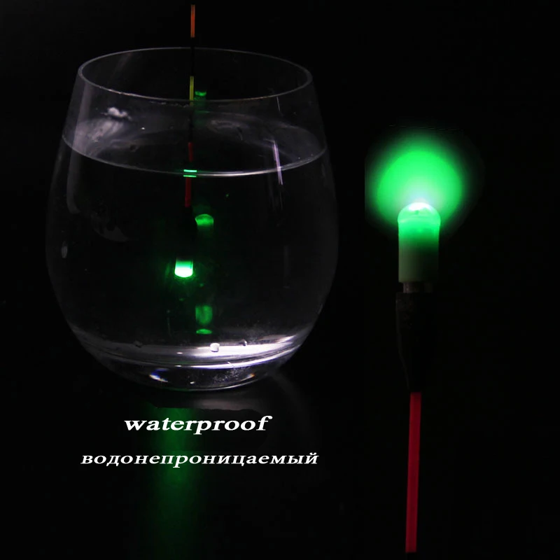20 шт. зеленый электронный рыболовный поплавки светильник светодиодный Электронный светильник+ CR311 батарея ночные рыболовные инструменты, аксессуары FF93